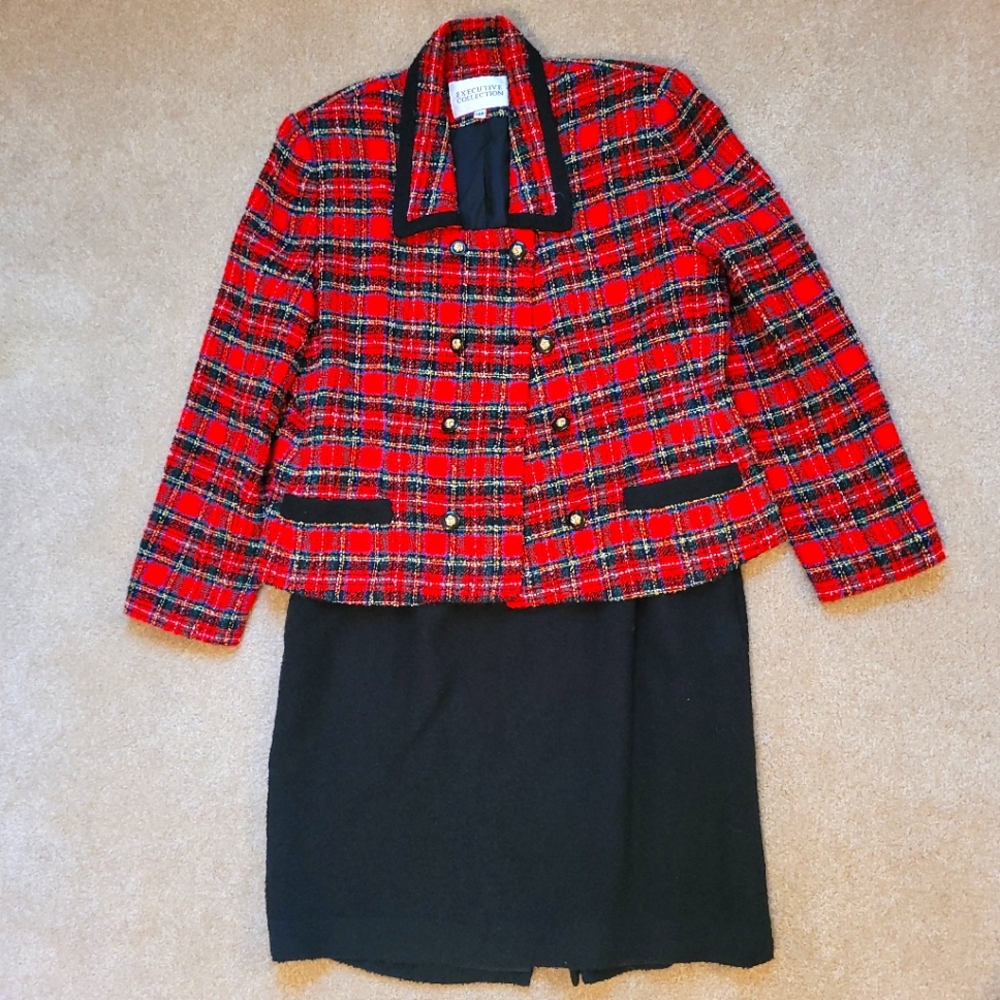 Executive Collection Women's skirt suit Christmas 14p